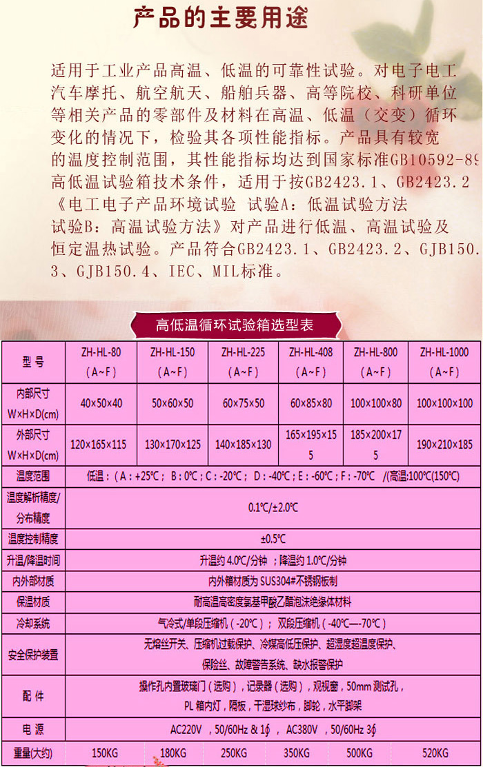 高低溫循環向日葵污APP下载詳細參數介紹